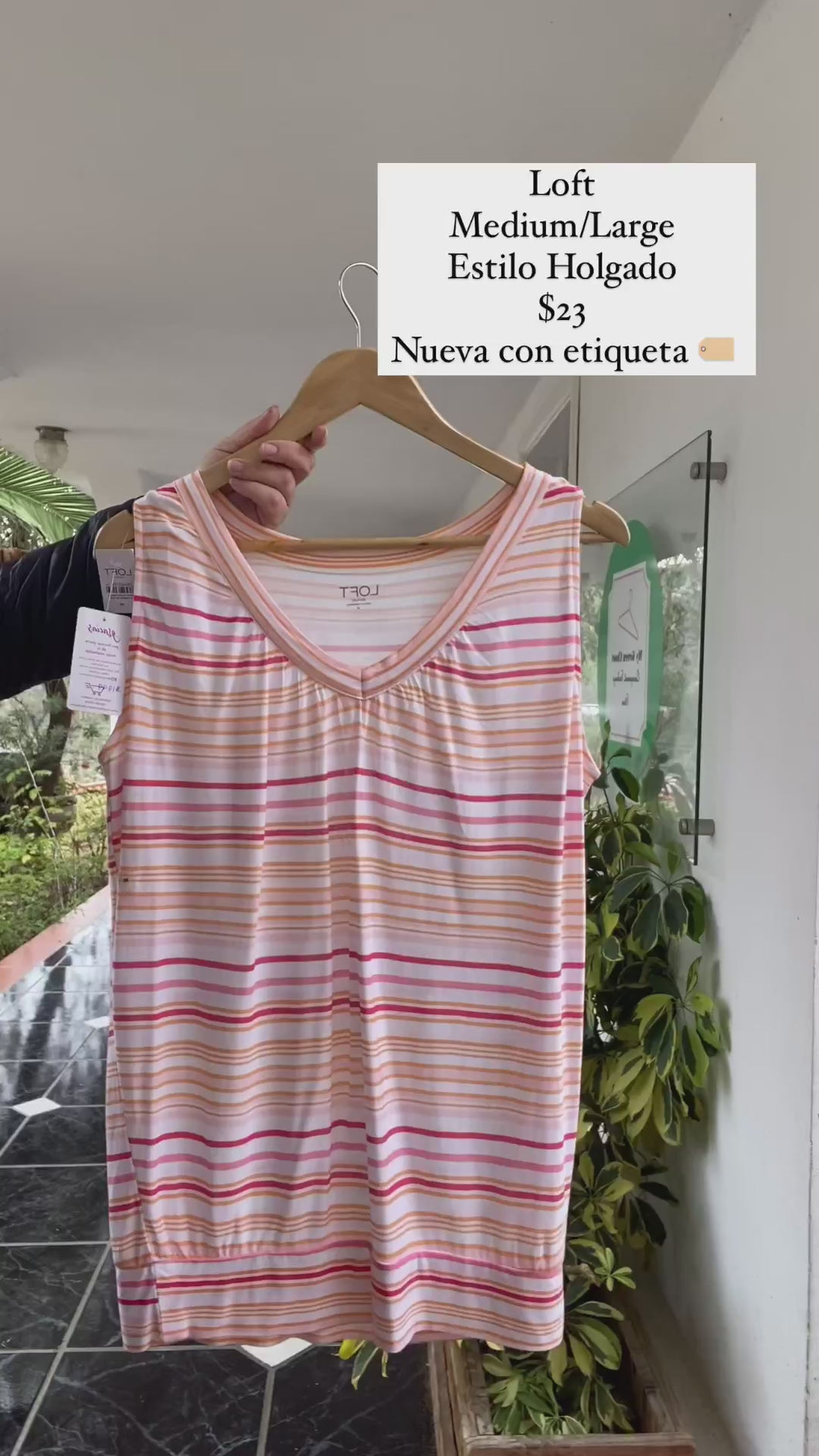 Blusa Loft Medium/Large Nueva con etiqueta 🏷️