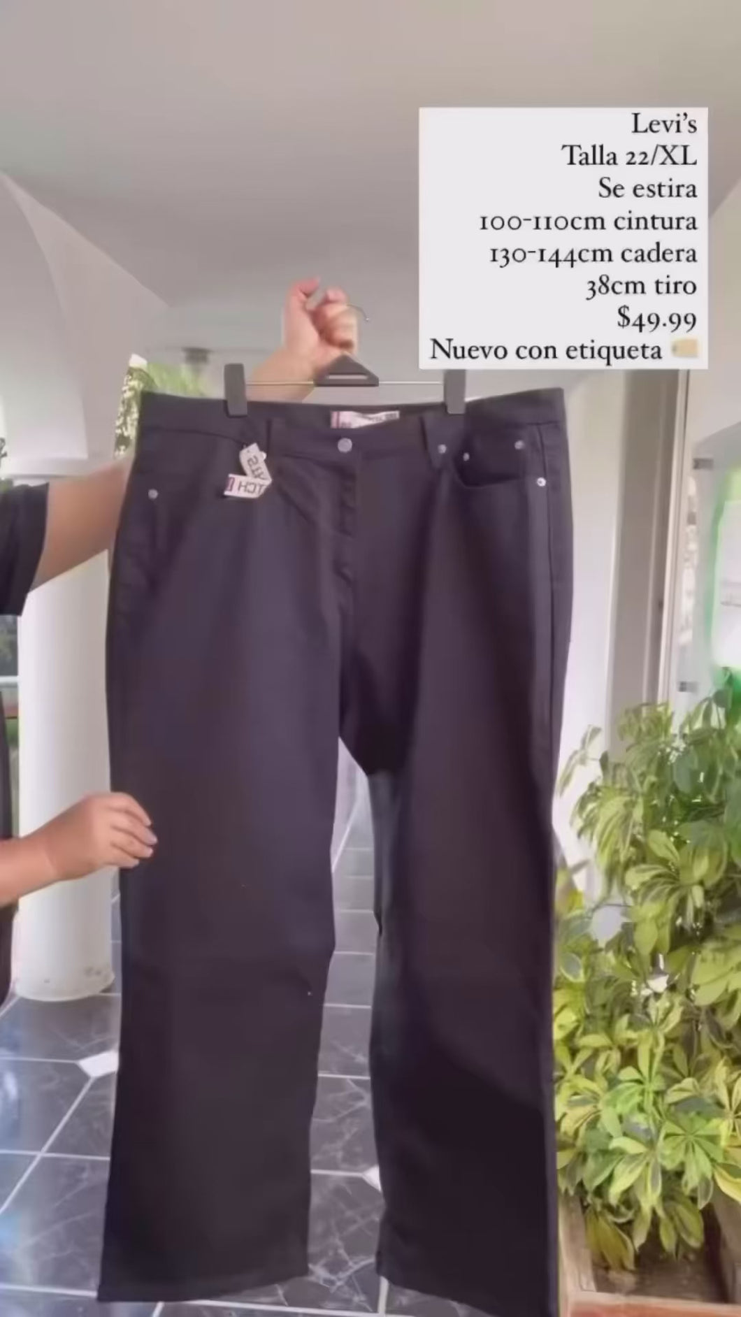 Pantalón Levis XL nuevo con etiqueta