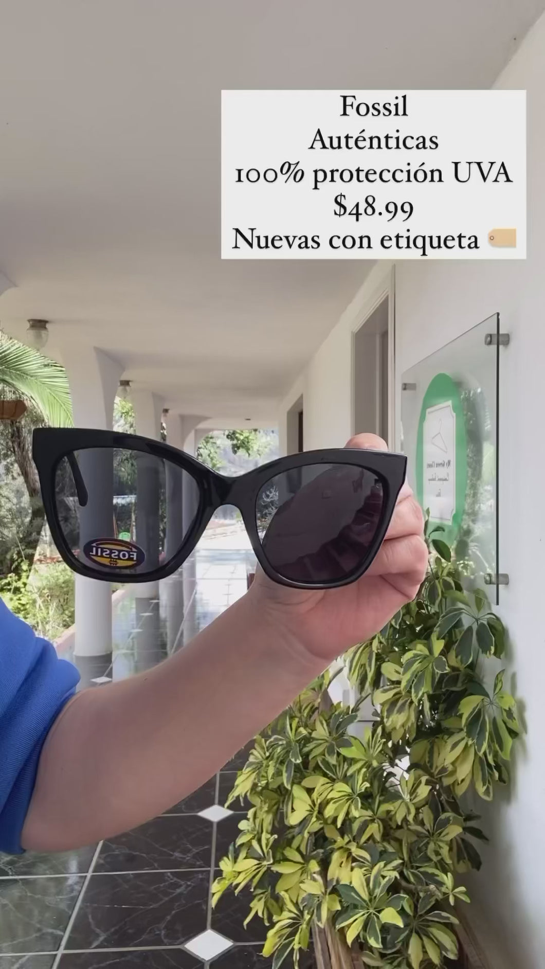 Gafas Fossil Nuevas con etiqueta