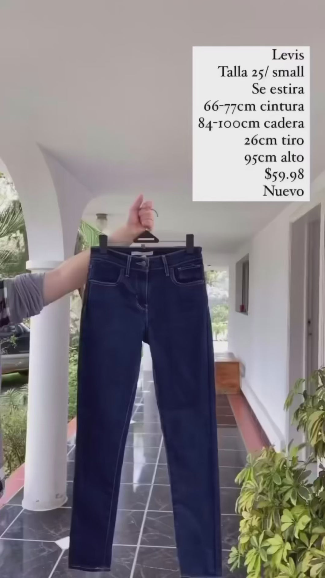 Pantalón Levis Small Nuevo