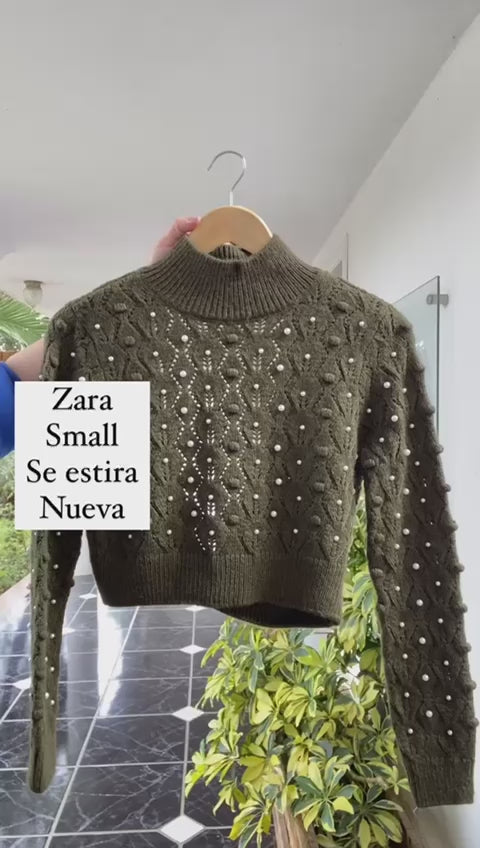 Chompa Zara Small Nueva