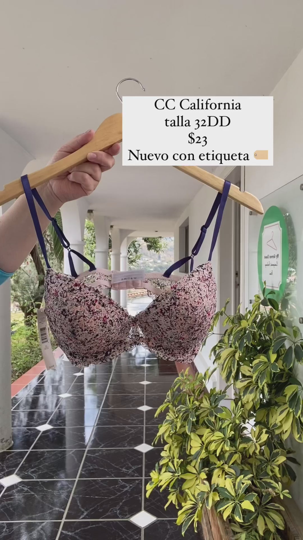 Sostén talla 32DD nuevo