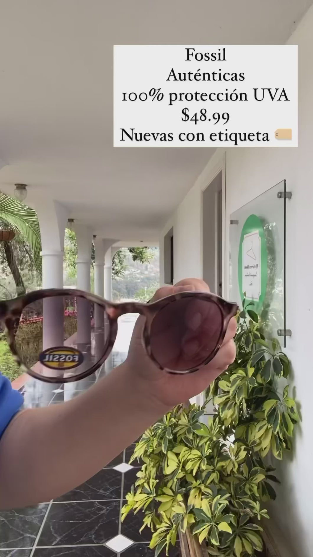 Gafas Fossil Nuevas con etiqueta