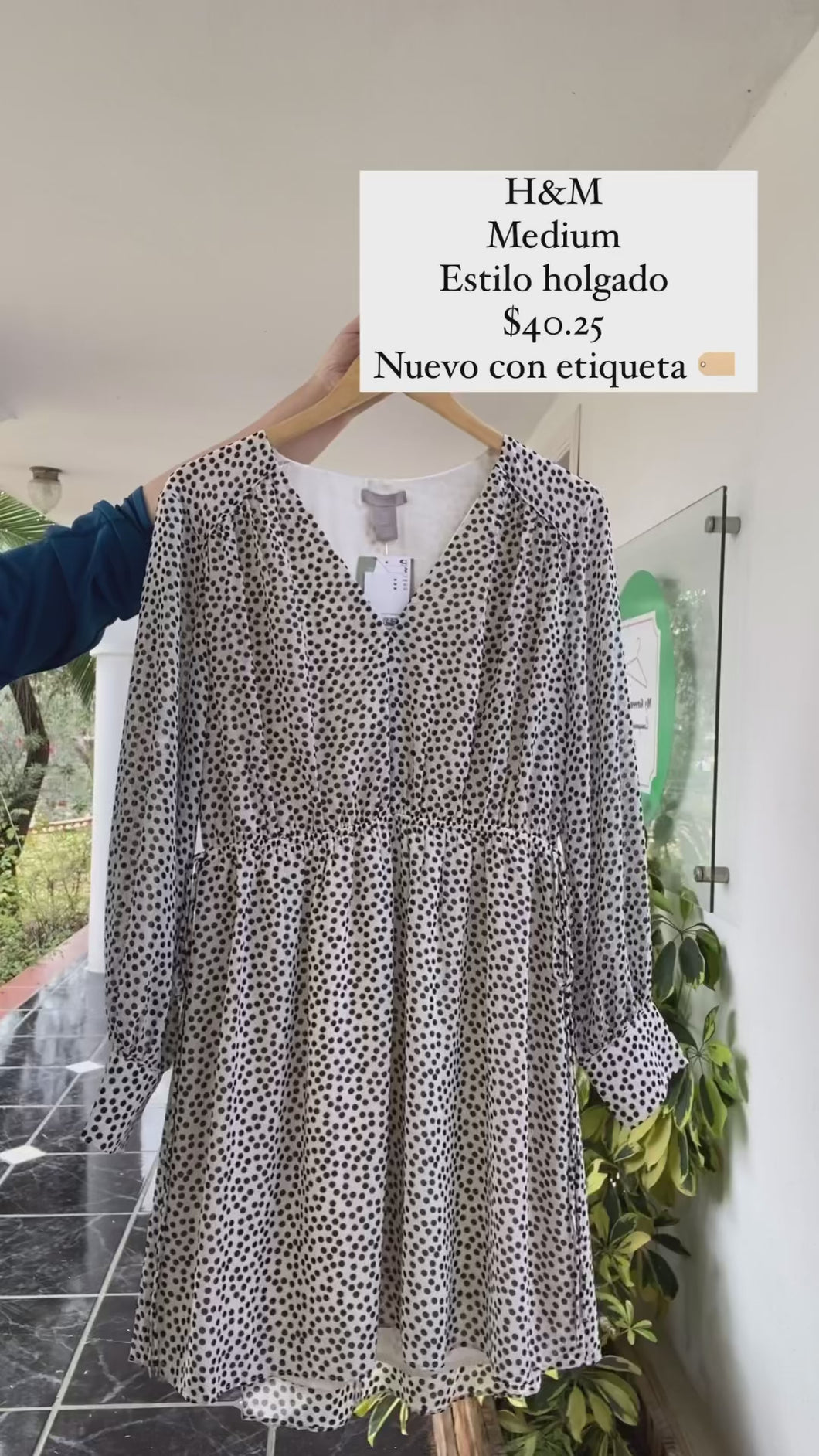 Vestido H&M Medium Nuevo con etiqueta