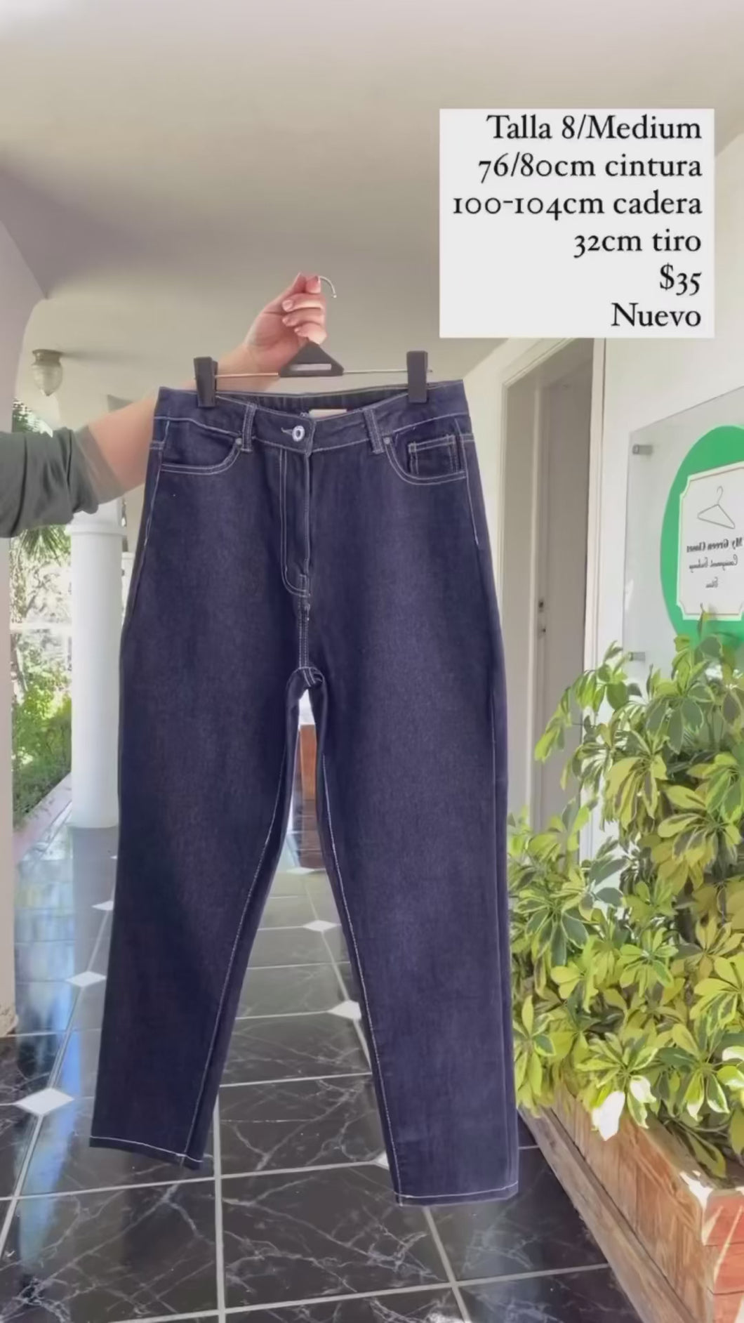 Pantalon Medium Nuevo