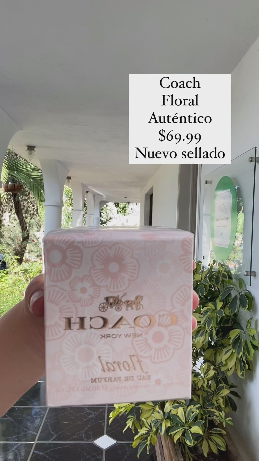 Perfume Coach Floral nuevo